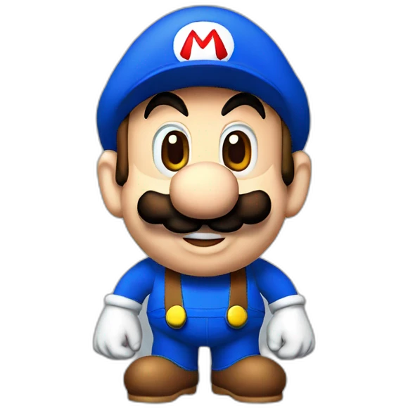 Super mario vector Illustration emoji