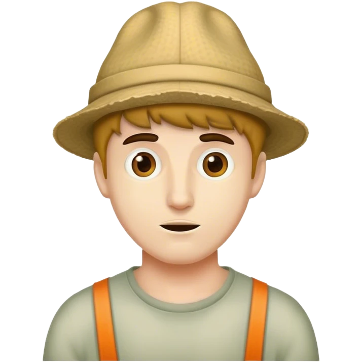 trump with idiot hat emoji