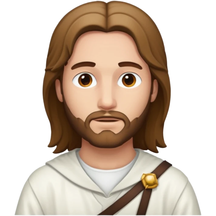 christ evans  in white emoji