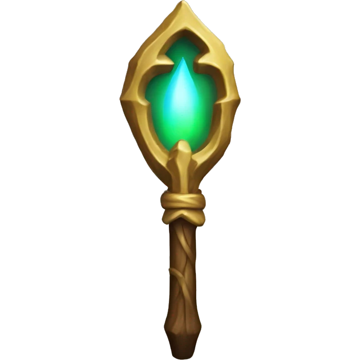 a mage staff emoji