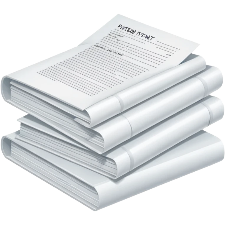 Pile of patent papers emoji