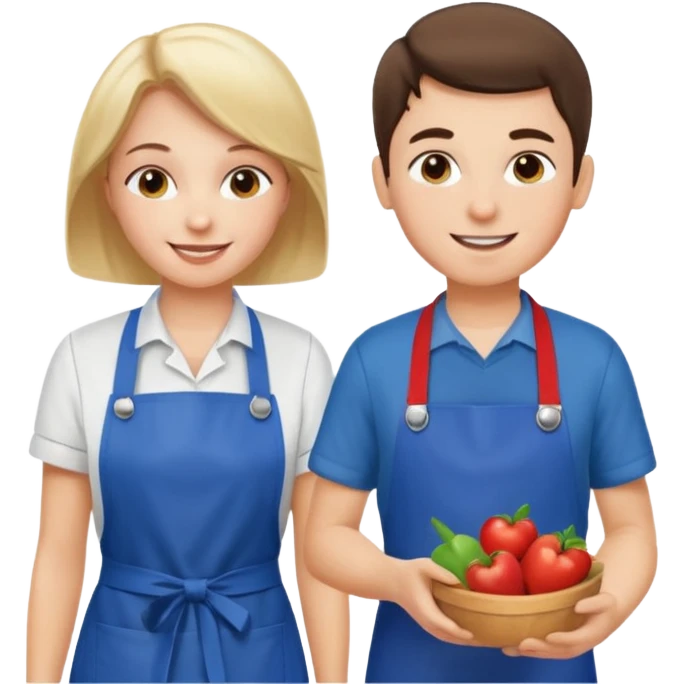 Mommy and harshil are going to the Walmart emoji