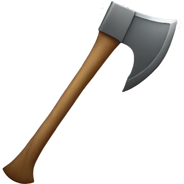 smajli with axe emoji