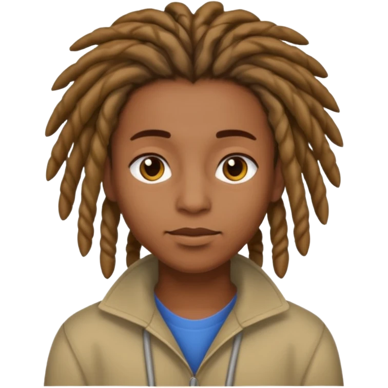 Short dreadhead emoji