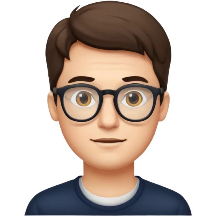 spects with guy emoji