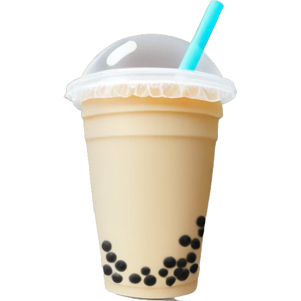 Bubble tea ￼￼￼ emoji