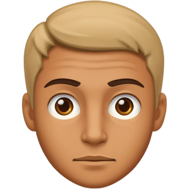 man looking with envy emoji