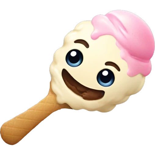 ice cream scoop wrestler emoji
