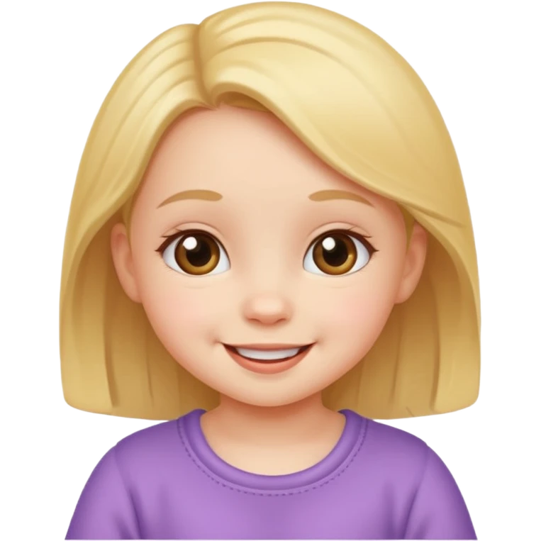 Cute girl baby cute emoji