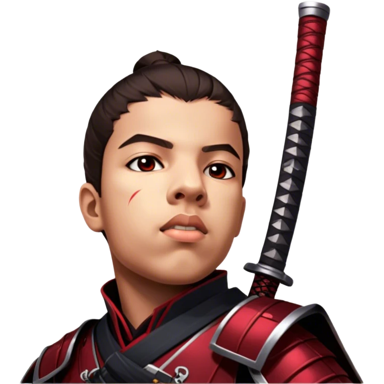 Fierce Samurai emoji