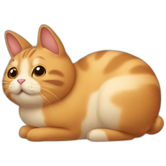 cat bun emoji
