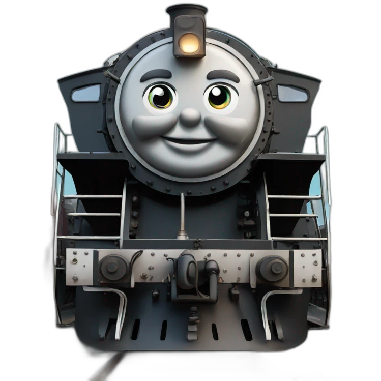 BIG Boy steam locomotive emoji
