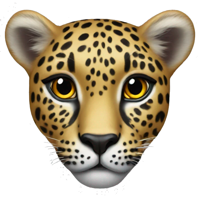 leopard heart emoji