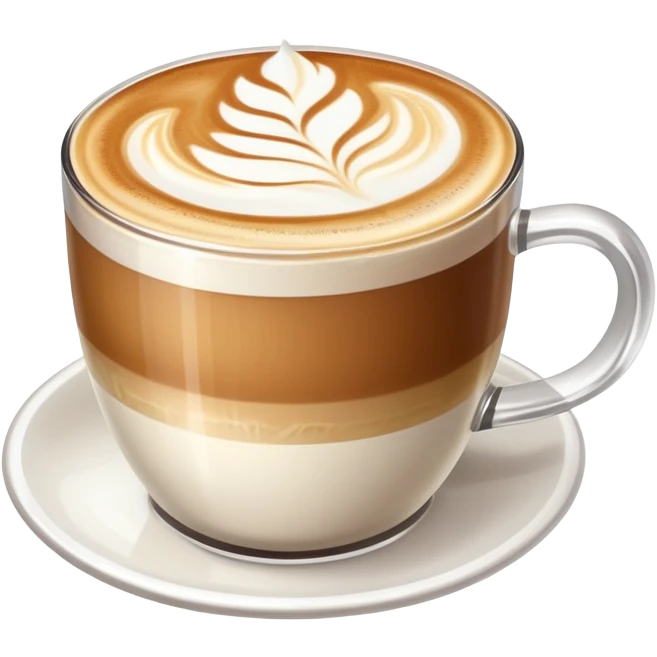 Aesthetic latte emoji
