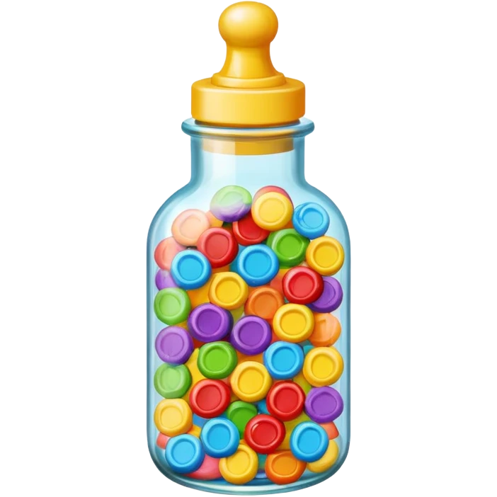 konpeito candy bottle emoji
