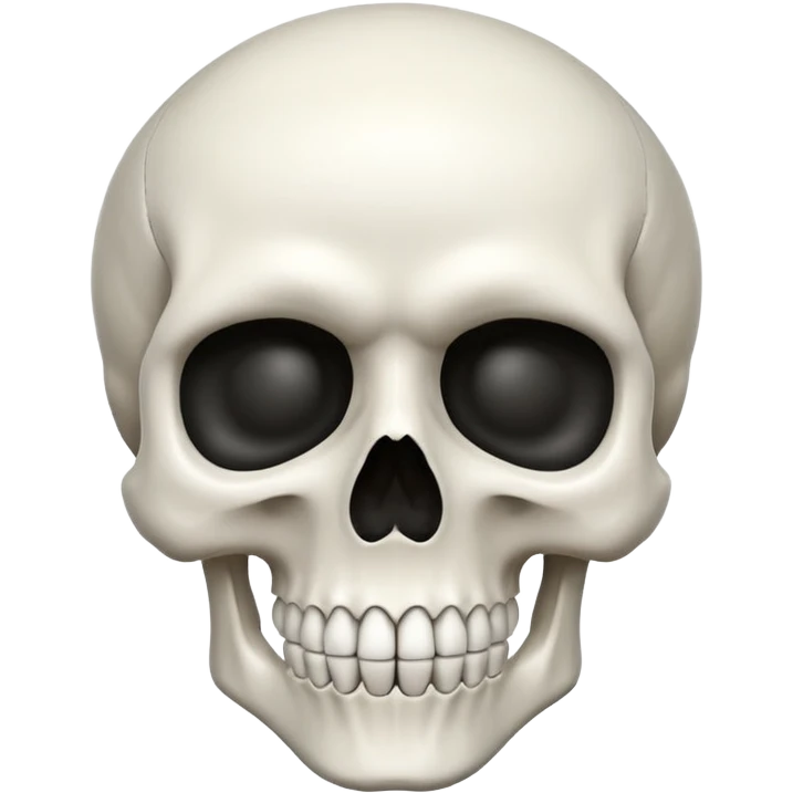 simple skull emoji emoji