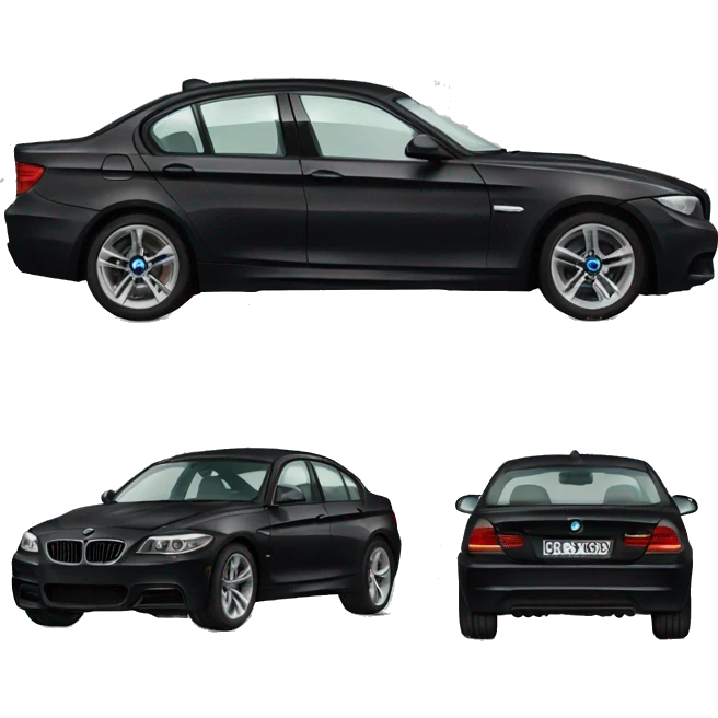Dark kreen bmw car emoji