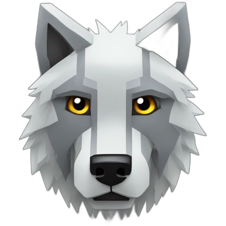Minecraft wolf emoji