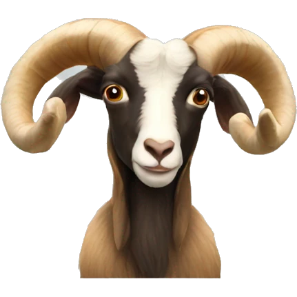 mushroom-goat emoji