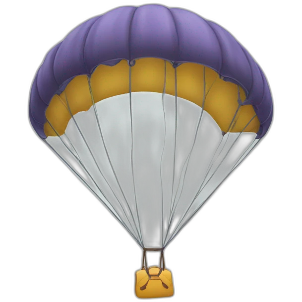 Chat parachute emoji