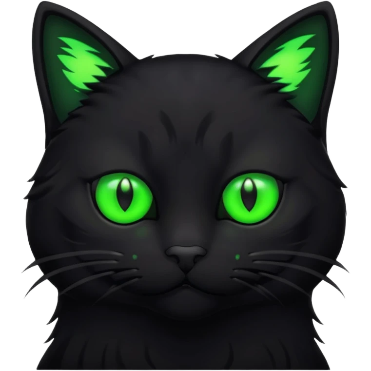 Spooky cat emoji