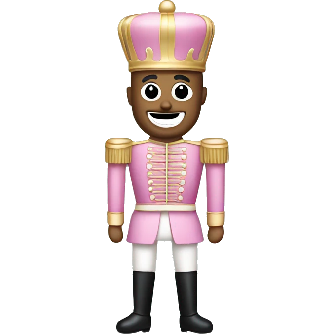 Pastel nutcracker emoji