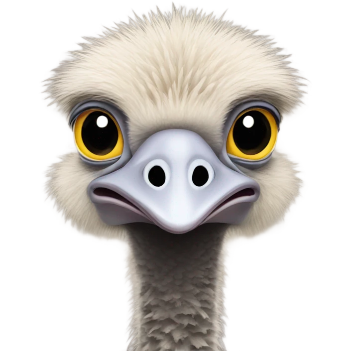 Ostrich  emoji