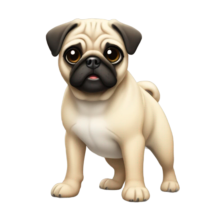 Pug emoji