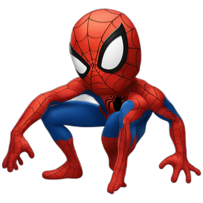 Spiderman body emoji