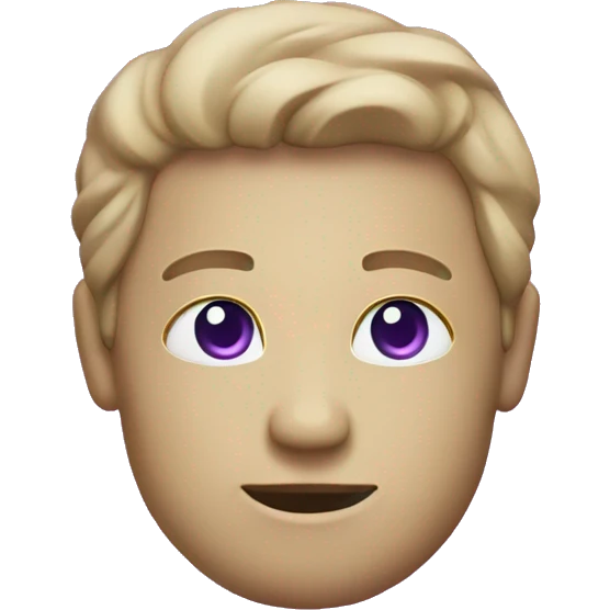 Neon purple empty rectangle  emoji