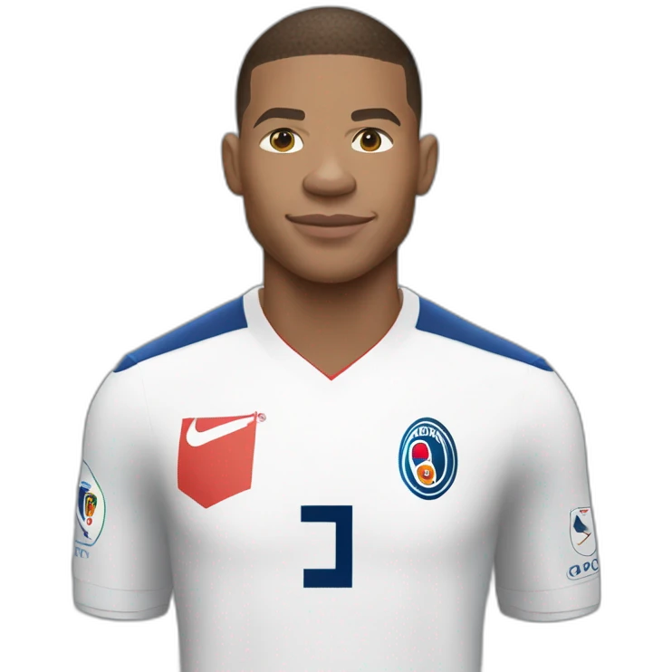 Kylian Mbappé emoji