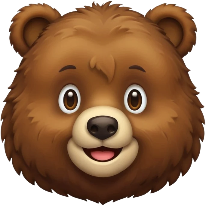 Cute bear emoji emoji