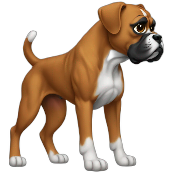 Boxer emoji