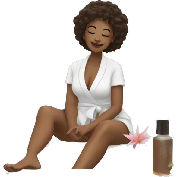 spa day emoji