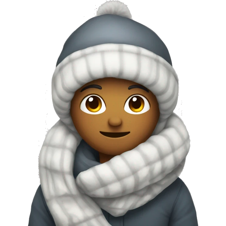 Cozy winter emoji