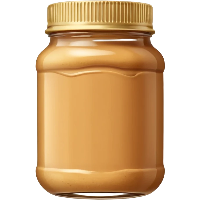 peanut butter jar without logo emoji