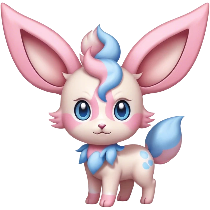 Shiny Sylveon-Espurr-hybrid emoji