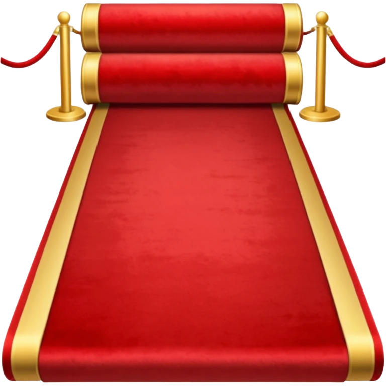 Red carpet emoji