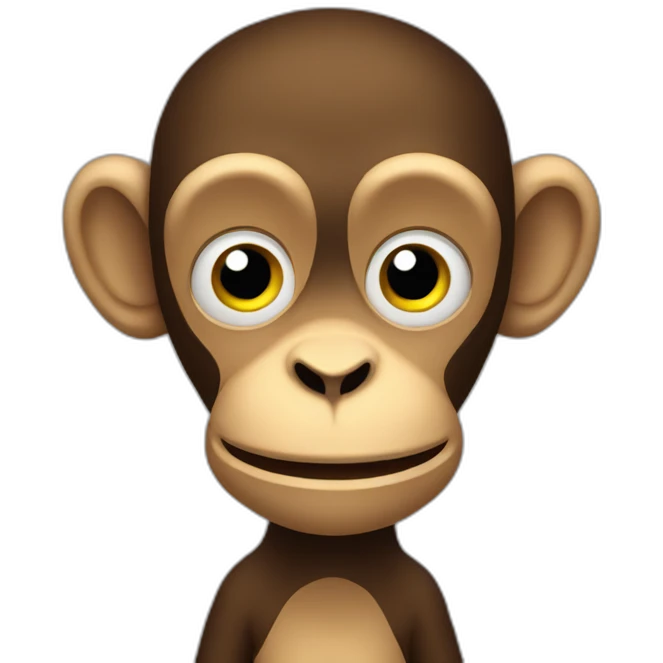Awkward Look side eyes Monkey Puppet emoji