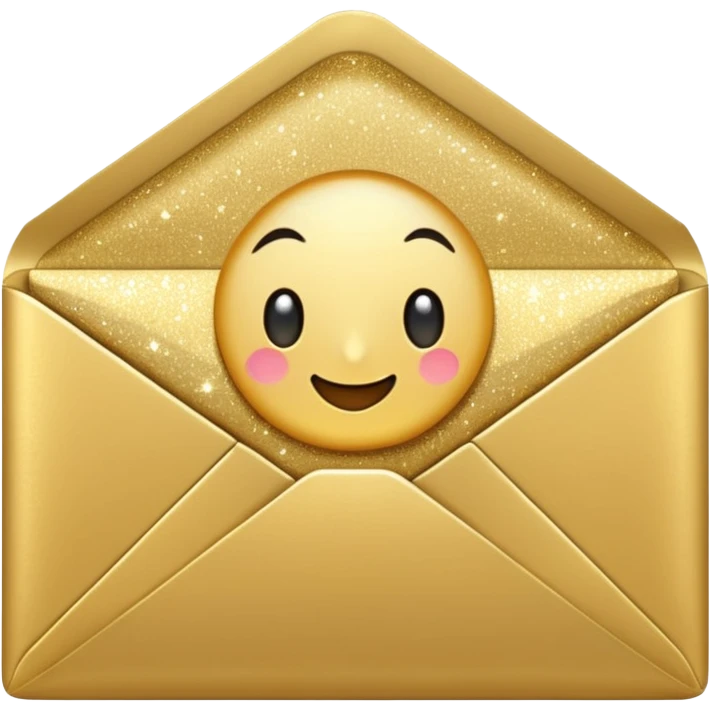 sparkling envelope emoji