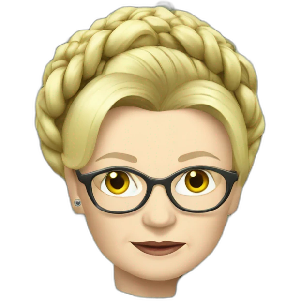 Tymoshenko with dollars  emoji