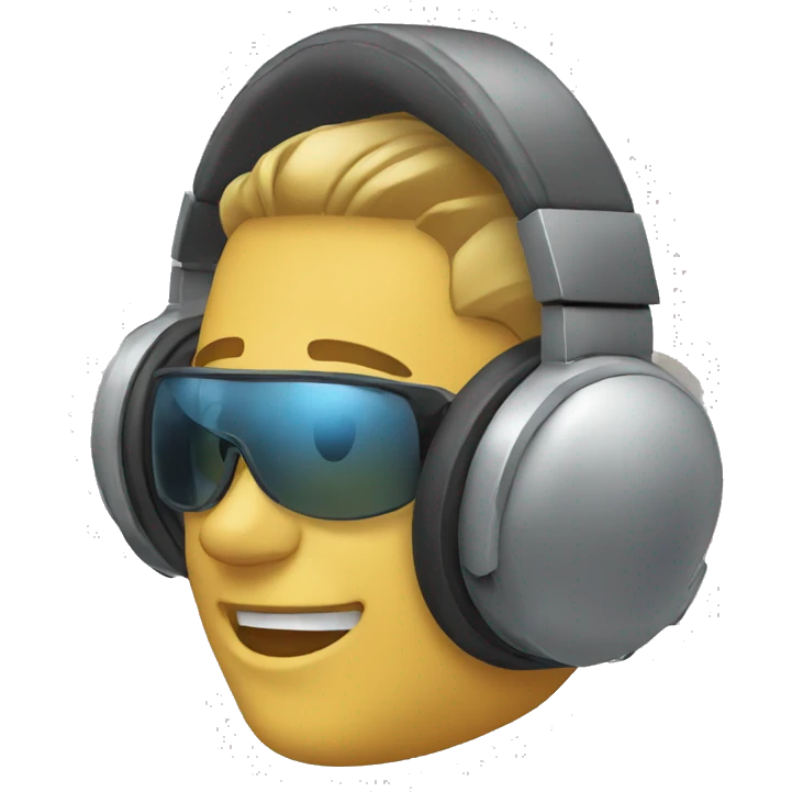 Avatar headphone emoji