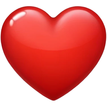 red heart emoji