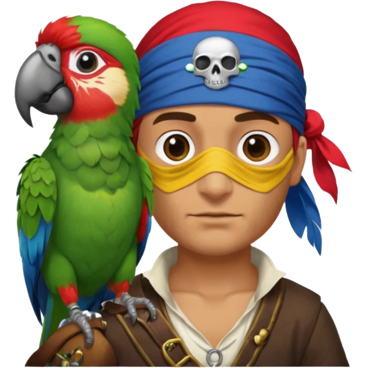pirate and pa emoji
