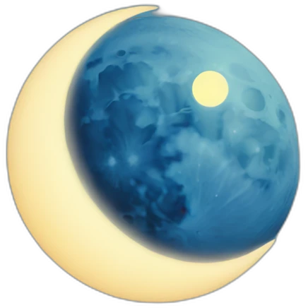 blue moon emoji