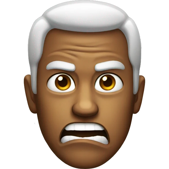 Angry Smiling emoji emoji