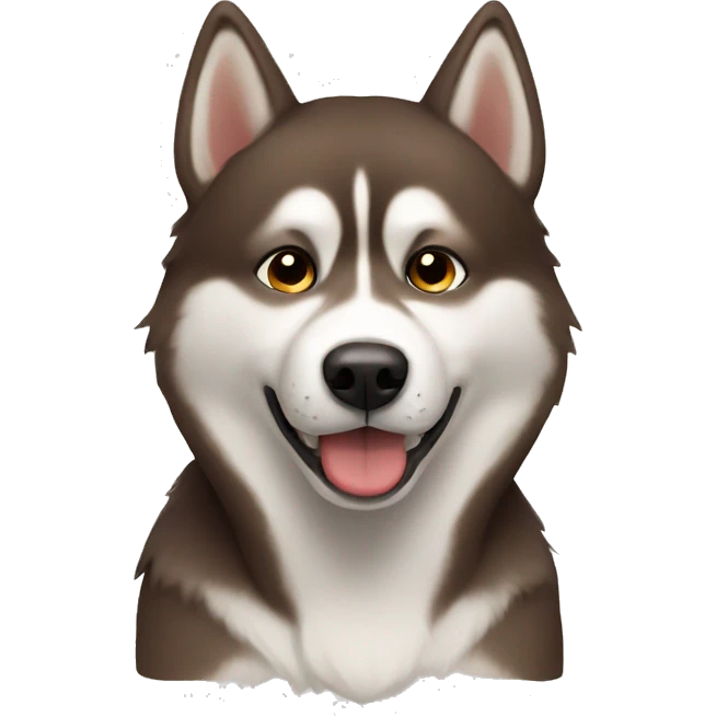 brown-husky emoji