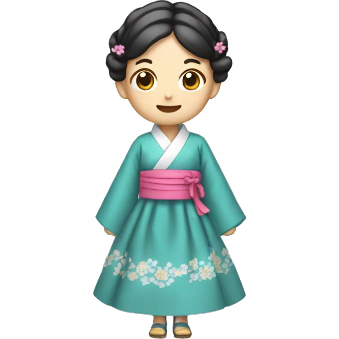 Hanbok dress traditional emoji
