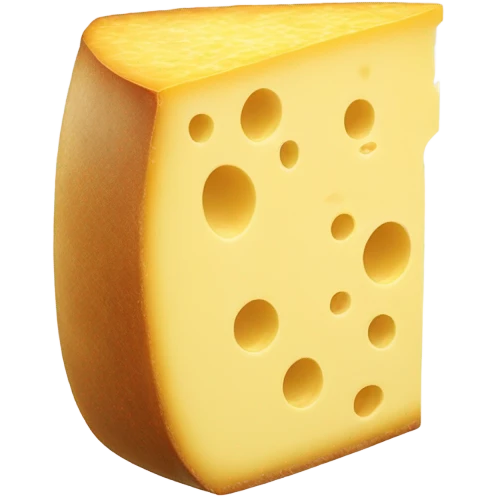 Yellow cheese with hidden Jesus  emoji
