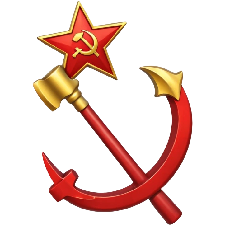 Hammer und sichel emoji